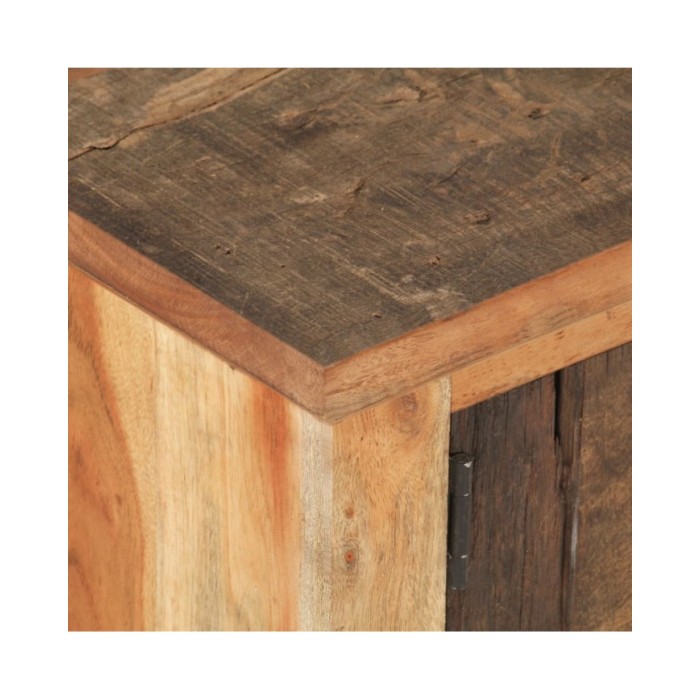 Table basse 90x50x31 cm Bois de récupération massif