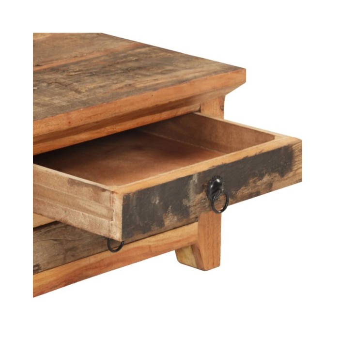 Table basse 90x50x31 cm Bois de récupération massif