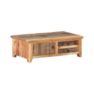 Table basse 90x50x31 cm Bois de récupération massif
