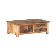 Table basse 90x50x31 cm Bois de récupération massif