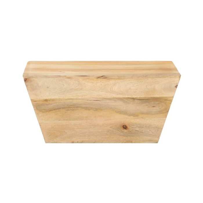 Table basse en forme de V 66x66x30 cm Bois de manguier massif