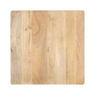 Table basse en forme de V 66x66x30 cm Bois de manguier massif
