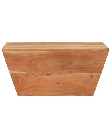 Table basse en forme de V 66x66x30 cm Bois d'acacia massif