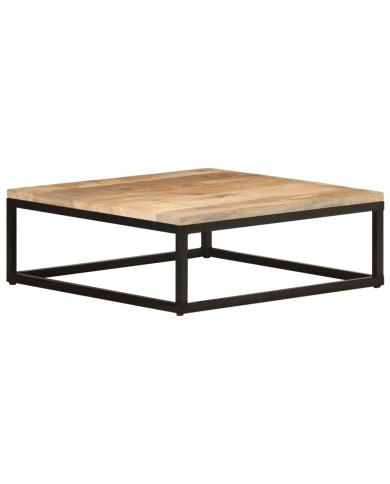 Tables gigognes 2 pcs Bois solide de manguier