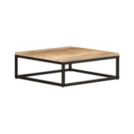Tables gigognes 2 pcs Bois solide de manguier