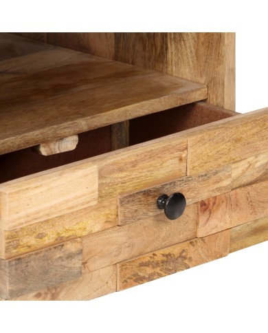 Table basse 90x50x35 cm Bois solide de manguier