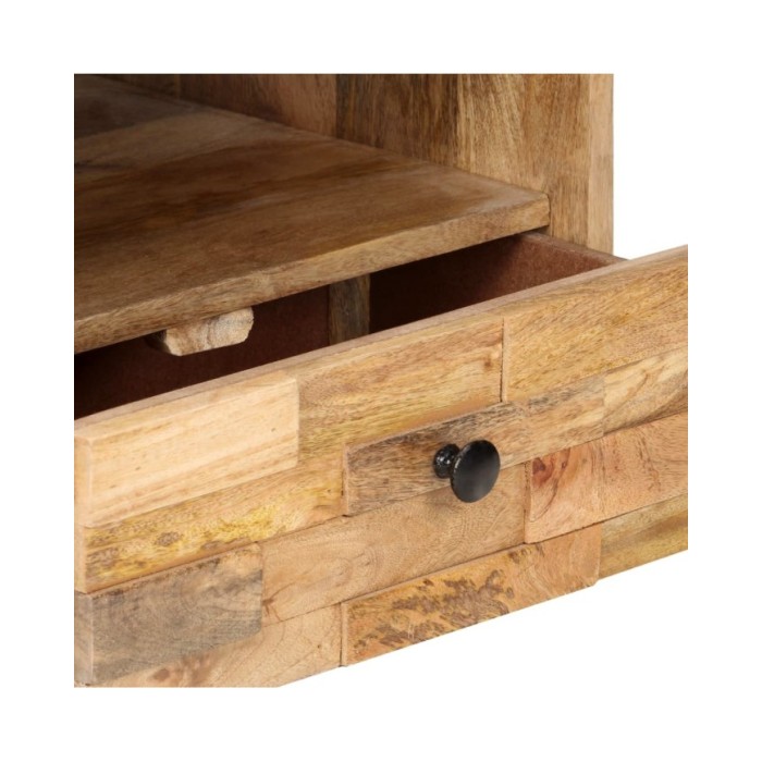 Table basse 90x50x35 cm Bois solide de manguier
