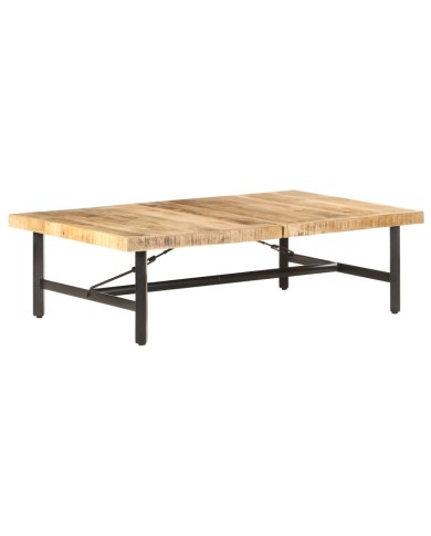 Table basse 142x90x42 cm Bois de manguier massif