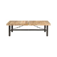 Table basse 142x90x42 cm Bois de manguier massif