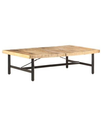 Table basse 142x90x42 cm Bois de manguier massif