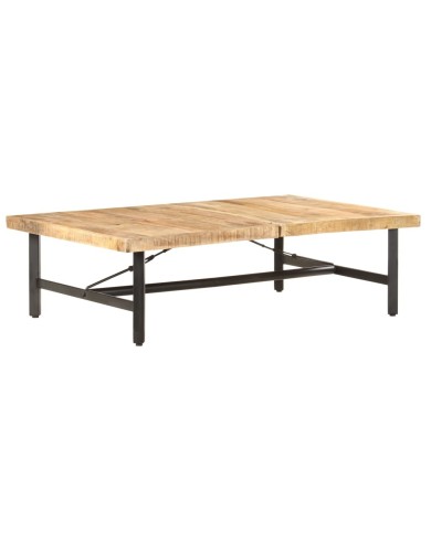 Table basse 142x90x42 cm Bois de manguier massif