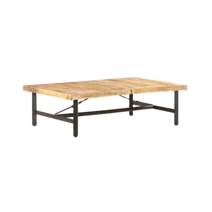 Table basse 142x90x42 cm Bois de manguier massif