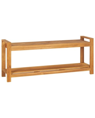 Banc 120 cm Bois de teck solide