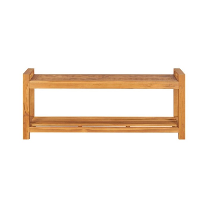 Banc 120 cm Bois de teck solide