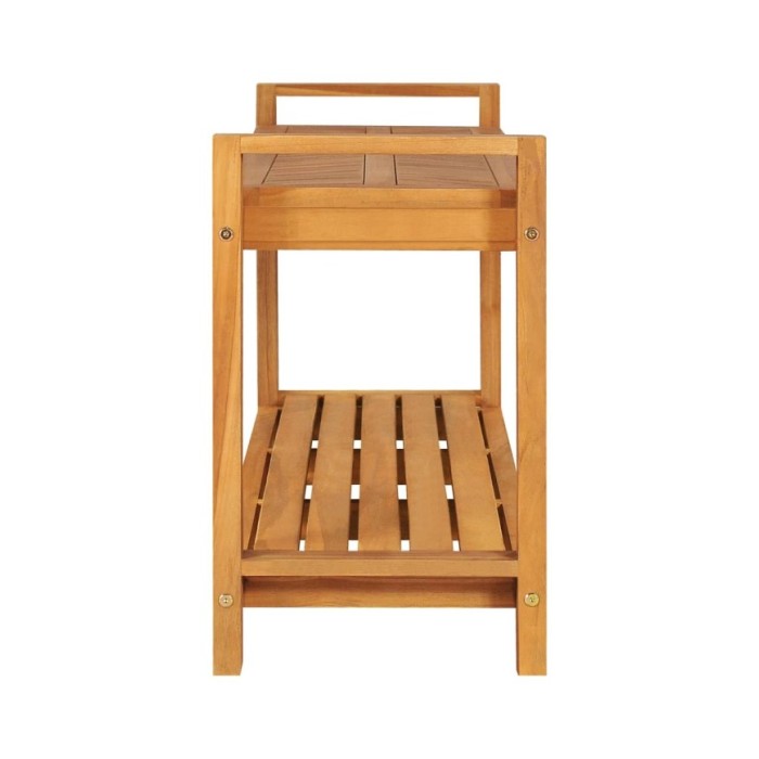 Banc 120 cm Bois de teck solide