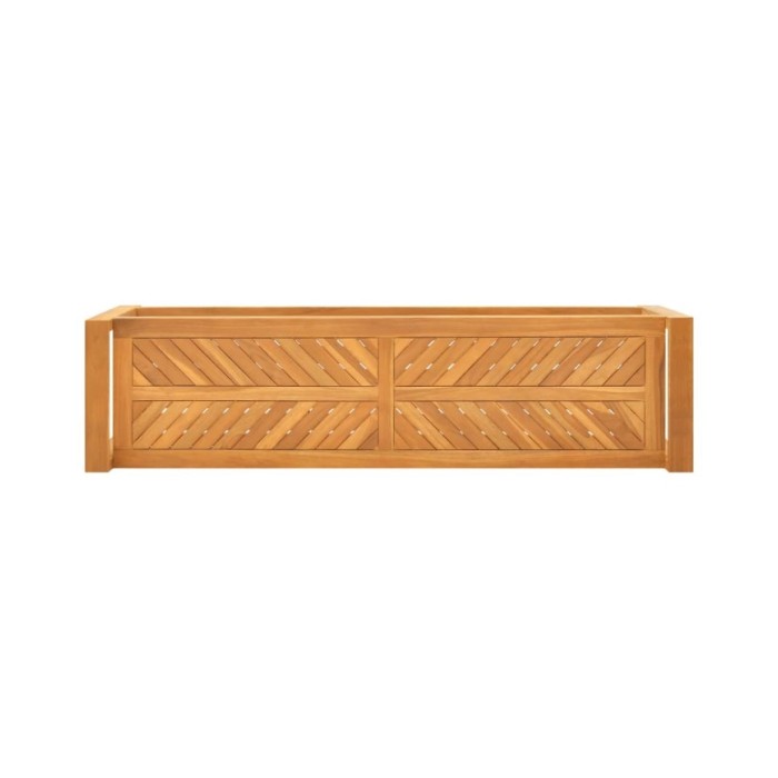 Banc 120 cm Bois de teck solide