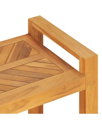 Banc 120 cm Bois de teck solide