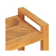 Banc 120 cm Bois de teck solide