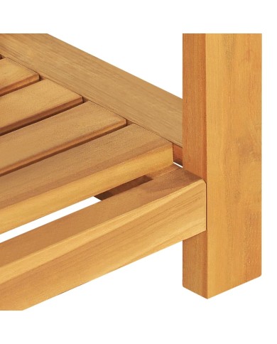 Banc 120 cm Bois de teck solide