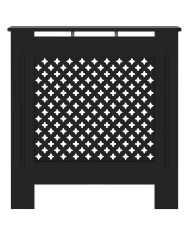Cache-radiateur MDF Noir 78 cm