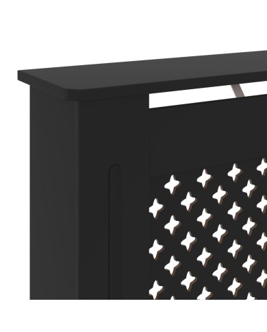 Cache-radiateur MDF Noir 78 cm