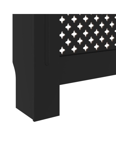 Cache-radiateur MDF Noir 78 cm