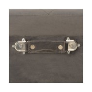 Tabourets de rangement 3 pcs Gris Velours