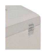 Banc avec compartiment de rangement 80 cm Gris Velours