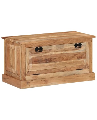 Banc de rangement de chaussures 85x40x45cm Bois d'acacia massif