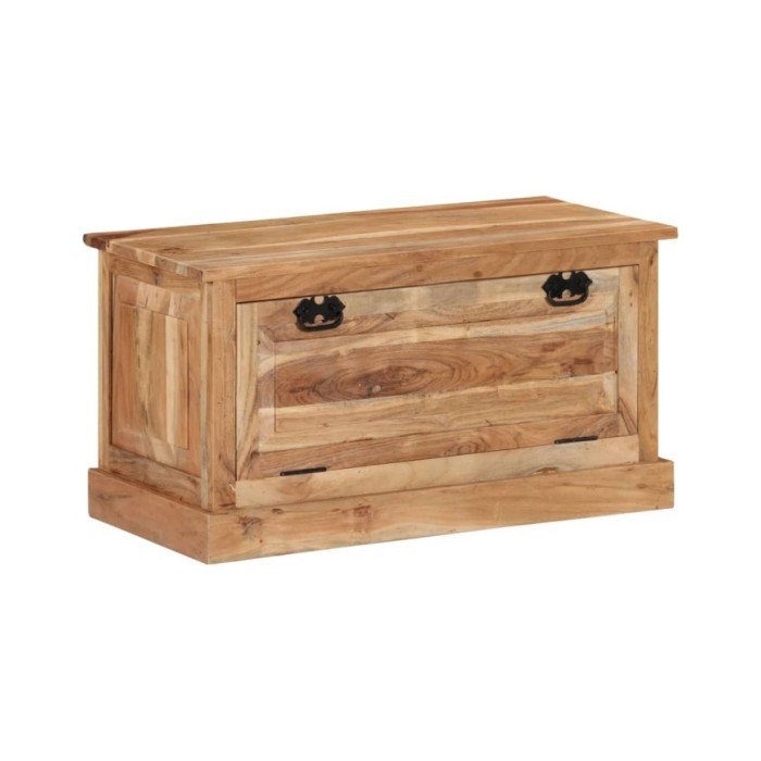 Banc de rangement de chaussures 85x40x45cm Bois d'acacia massif