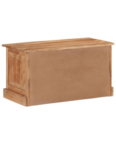 Banc de rangement de chaussures 85x40x45cm Bois d'acacia massif