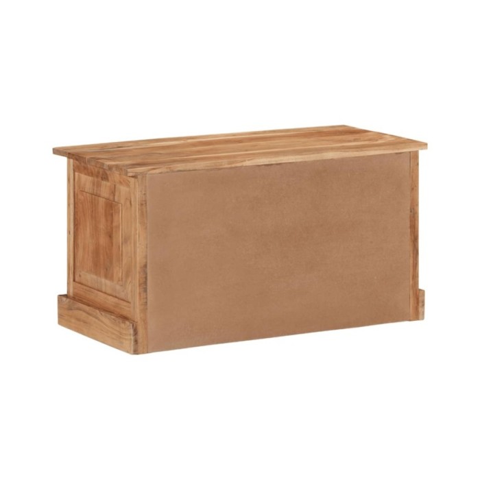 Banc de rangement de chaussures 85x40x45cm Bois d'acacia massif