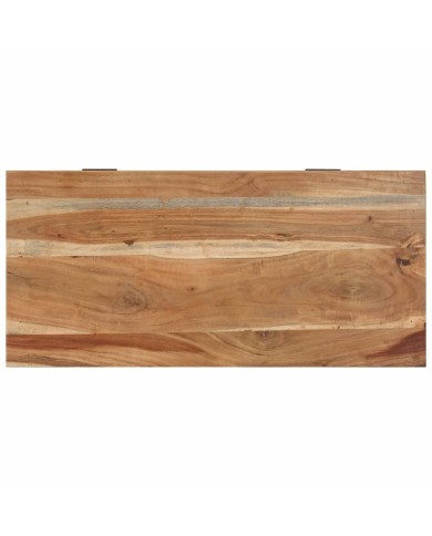Banc de rangement de chaussures 85x40x45cm Bois d'acacia massif