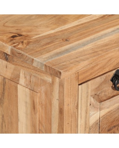 Banc de rangement de chaussures 85x40x45cm Bois d'acacia massif