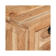 Banc de rangement de chaussures 85x40x45cm Bois d'acacia massif