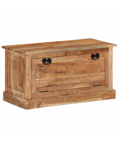Banc de rangement de chaussures 85x40x45cm Bois d'acacia massif