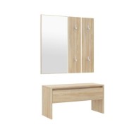 Ensemble de meubles de couloir Chêne Sonoma Bois d'ingénierie