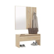 Ensemble de meubles de couloir Chêne Sonoma Bois d'ingénierie