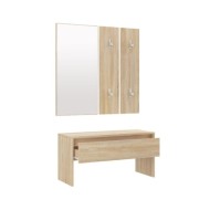 Ensemble de meubles de couloir Chêne Sonoma Bois d'ingénierie