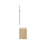 Ensemble de meubles de couloir Chêne Sonoma Bois d'ingénierie