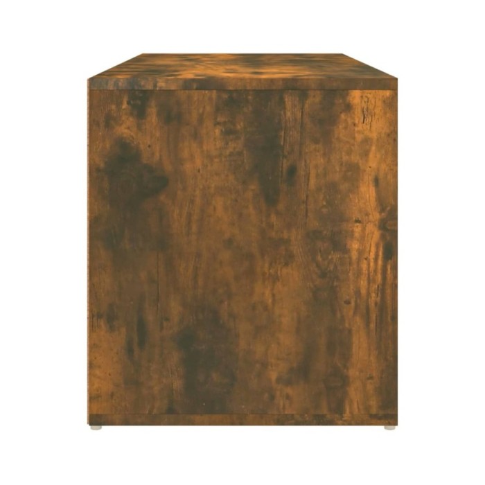 Banc d'entrée 80x40x45 cm Chêne fumé Bois d'ingénierie