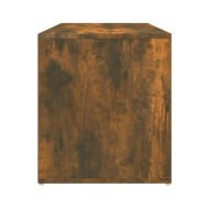 Banc d'entrée 80x40x45 cm Chêne fumé Bois d'ingénierie