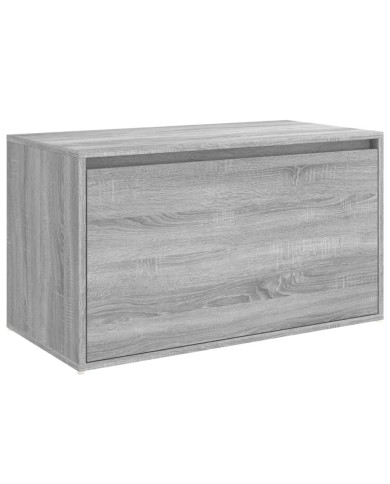 Banc d'entrée 80x40x45 cm Sonoma gris Bois d'ingénierie