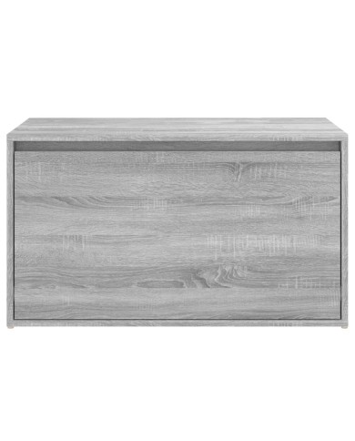 Banc d'entrée 80x40x45 cm Sonoma gris Bois d'ingénierie