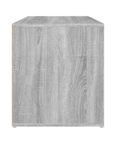 Banc d'entrée 80x40x45 cm Sonoma gris Bois d'ingénierie