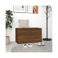 Banc d'entrée 80x40x45 cm Chêne marron Bois d'ingénierie