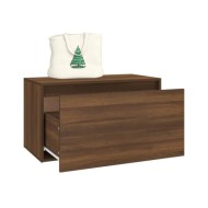 Banc d'entrée 80x40x45 cm Chêne marron Bois d'ingénierie