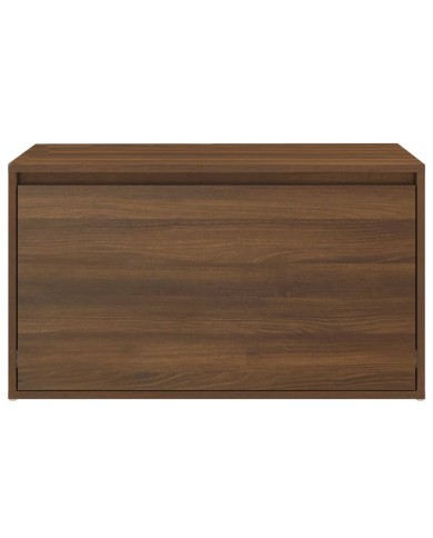 Banc d'entrée 80x40x45 cm Chêne marron Bois d'ingénierie