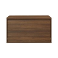 Banc d'entrée 80x40x45 cm Chêne marron Bois d'ingénierie