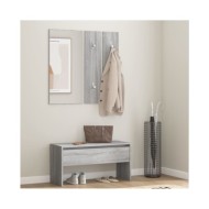 Ensemble de meubles de couloir Sonoma gris Bois d'ingénierie